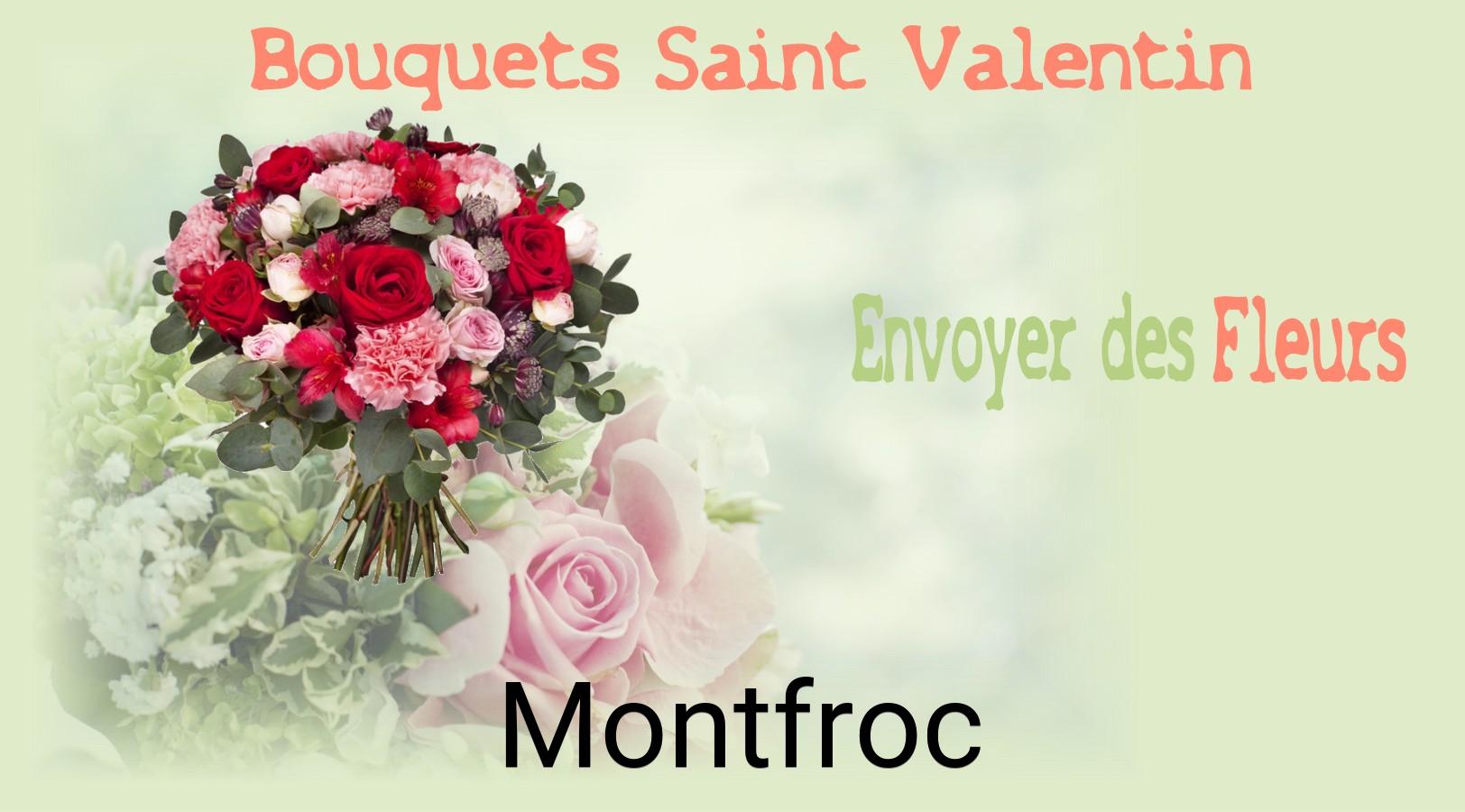 Roses de Saint-Valentin livrées à Montfroc